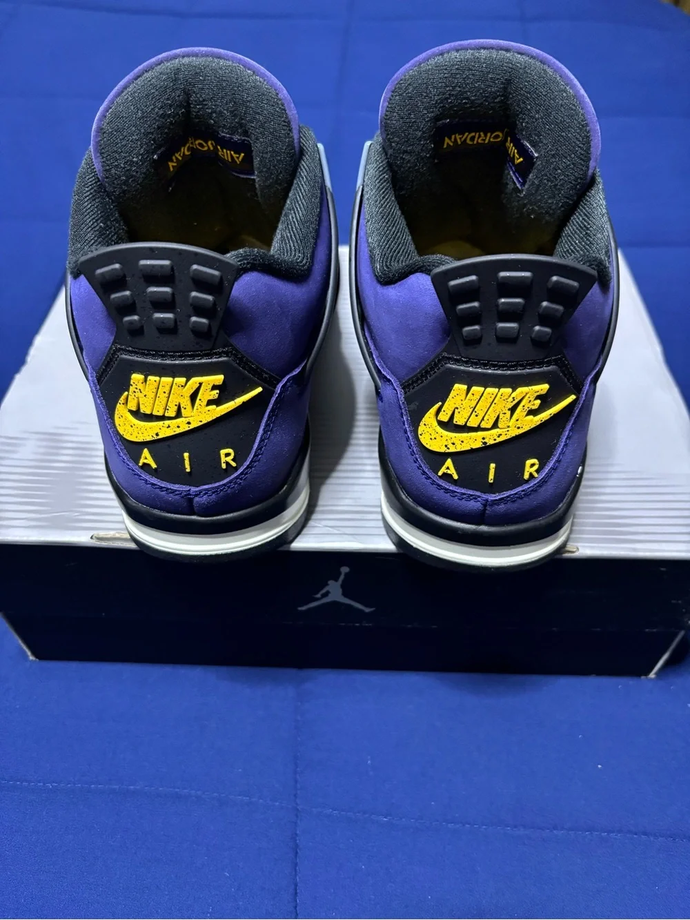 Jordan 4 Retro Lakers 2026 Size 8.5